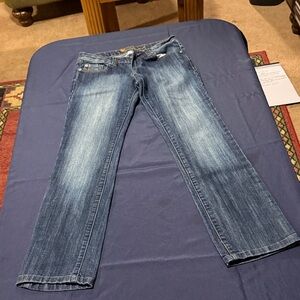 Wet Seal Men's Bootcut Jeans - Classic Blue